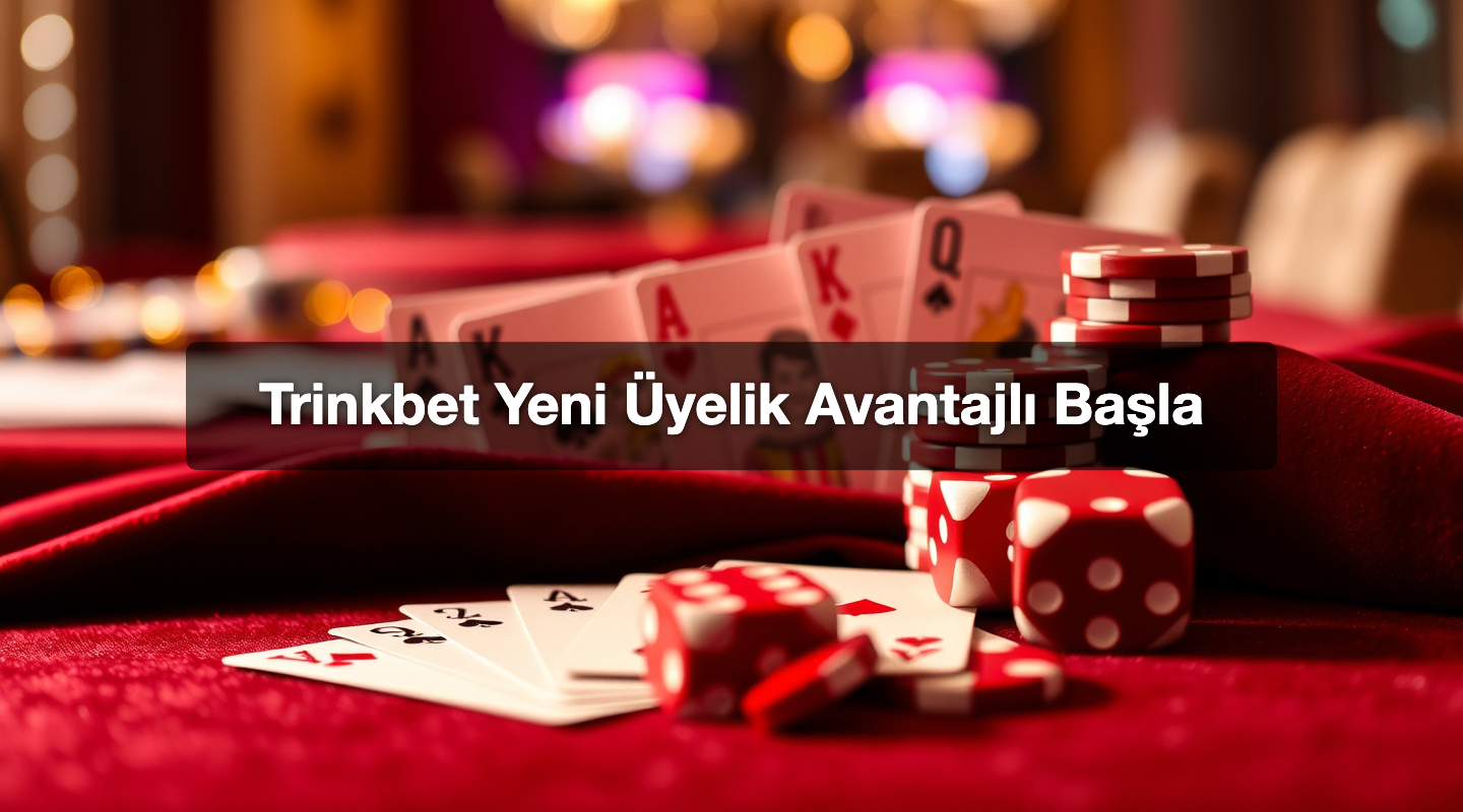 Trinkbet Yeni Üyelik Avantajlı Başla